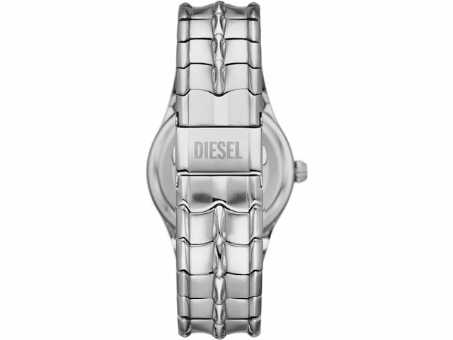 Diesel herenhorloge vert quartz3 hands date movement 44mm met roestvrij stalen armband - afbeelding 2 van  4