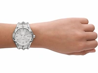Diesel herenhorloge vert quartz3 hands date movement 44mm met roestvrij stalen armband - afbeelding 4 van  4