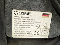 Diesel hogedrukreiniger, kremer, kr-5300hw - afbeelding 2 van  12