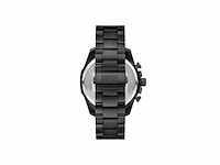 Diesel mega chief slim horloge voor heren chronograaf uurwerk met roestvrij stalen band - afbeelding 2 van  3