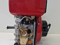 Diesel motor 4kw elektrische start yanmar l48 imitatie, rood - afbeelding 3 van  9