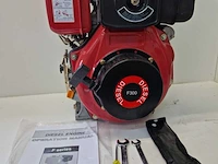 Diesel motor 4kw elektrische start yanmar l48 imitatie, rood - afbeelding 5 van  9