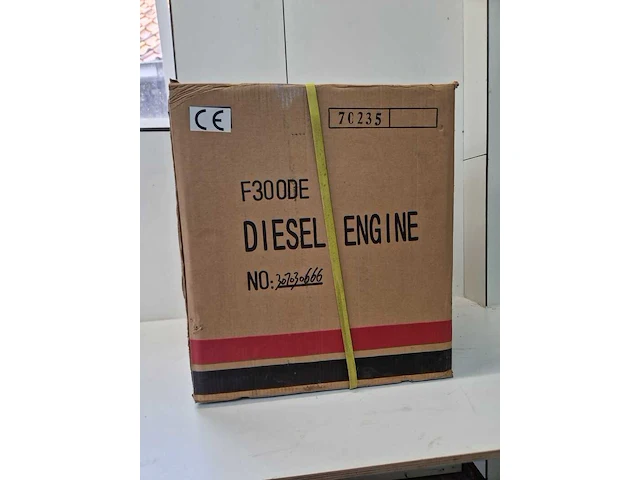 Diesel motor 4kw elektrische start yanmar l48 imitatie, rood - afbeelding 9 van  9