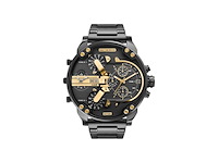 Diesel mr. daddy horloge voor heren, multifunctioneel quartz uurwerk met roestvrijstalen - afbeelding 1 van  6