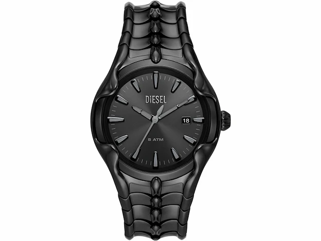 Diesel vert dz2187 heren horloge 44 mm zwart - afbeelding 1 van  2
