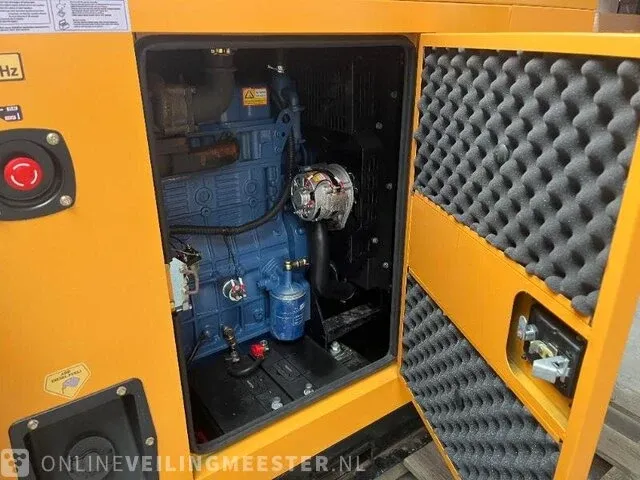 Dieselgenerator, noodstroomaggregaat 70kva metallo, bouwjaar 2023 - afbeelding 3 van  27