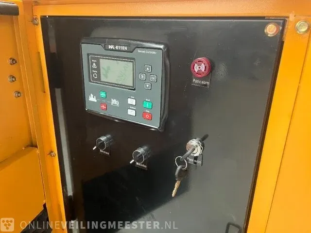 Dieselgenerator, noodstroomaggregaat 70kva metallo, bouwjaar 2023 - afbeelding 27 van  27