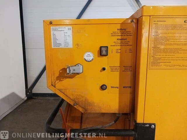 Dieselkachel indirect 134 kw wilms, bv 385, bouwjaar 2012 - afbeelding 2 van  12