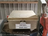 Dieseltank met vulpistool tolsma tankbouw, 2000 kg - afbeelding 4 van  12