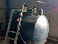 Dieseltank met vulpistool tolsma tankbouw, 2000 kg - afbeelding 1 van  12