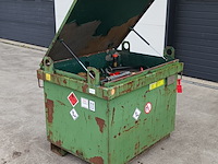 Dieseltank tolsma 217, 400l, groen - afbeelding 4 van  18