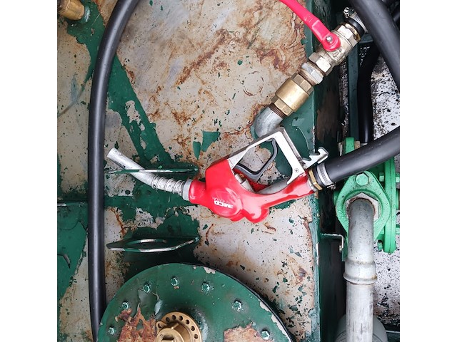 Dieseltank tolsma 217, 400l, groen - afbeelding 6 van  18