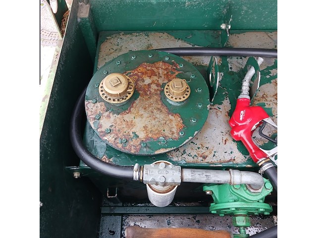 Dieseltank tolsma 217, 400l, groen - afbeelding 7 van  18