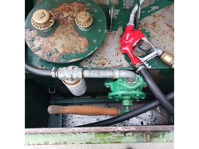 Dieseltank tolsma 217, 400l, groen - afbeelding 8 van  18