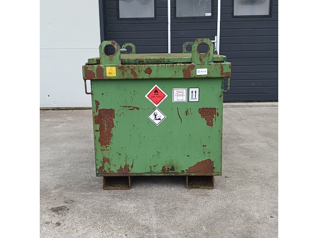 Dieseltank tolsma 217, 400l, groen - afbeelding 11 van  18