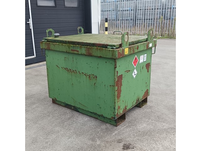 Dieseltank tolsma 217, 400l, groen - afbeelding 12 van  18