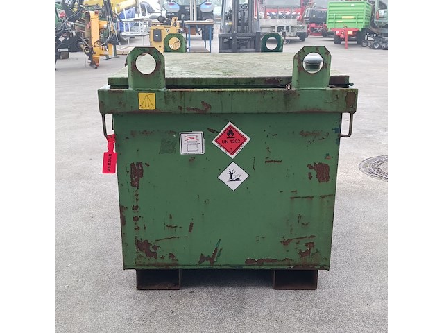 Dieseltank tolsma 217, 400l, groen - afbeelding 15 van  18