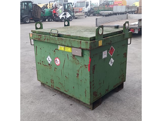 Dieseltank tolsma 217, 400l, groen - afbeelding 16 van  18