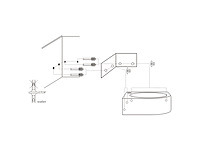 Differnz cleo hoekfontein wit 30x30x10 cm - afbeelding 2 van  5