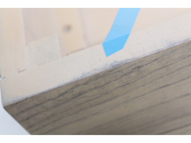 Differnz fonteinplank 40x25x10cm rechthoek met handdoekhouder bruin eiken - afbeelding 4 van  4