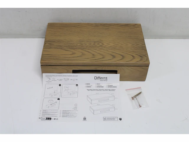 Differnz fonteinplank hout 40x25x10cm licht eiken - afbeelding 2 van  2