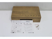 Differnz fonteinplank hout 40x25x10cm licht eiken - afbeelding 2 van  2
