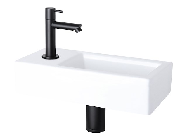 Differnz fonteinset ravo links wit keramiek - afbeelding 1 van  5