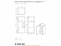 Differnz hilde badkamermeubel set - afbeelding 6 van  8