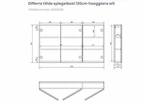 Differnz hilde badkamermeubel set - afbeelding 8 van  8