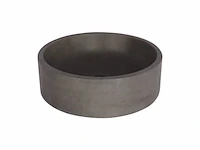 Differnz marba waskom beton donkergrijs rond 42 x 42 x 13 cm - afbeelding 1 van  2