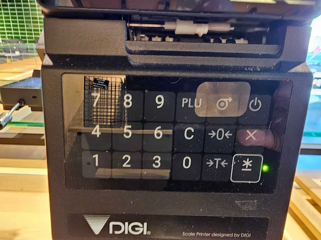 Digi - 2020 - sm-6000dp ev - digitale weegschaal kassasysteem met cci pinautomaat - afbeelding 2 van  10