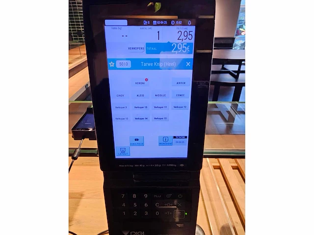 Digi - 2020 - sm-6000dp ev - digitale weegschaal kassasysteem met cci pinautomaat - afbeelding 10 van  10