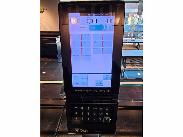 Digi - 2020 - sm-6000dp ev - digitale weegschaal kassasysteem met verifone pinautomaat - afbeelding 4 van  10