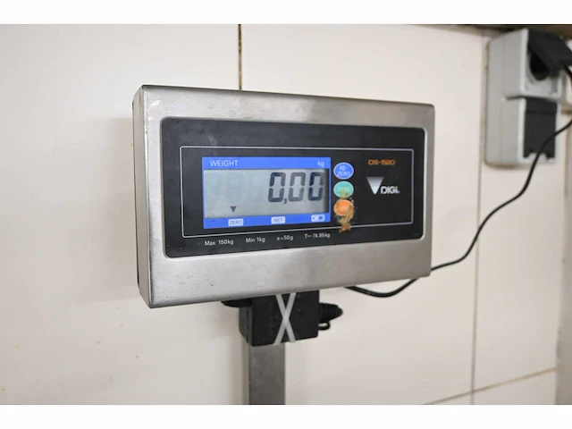 Digi ds-520 waterbestendige digitale weegschaal - afbeelding 3 van  4