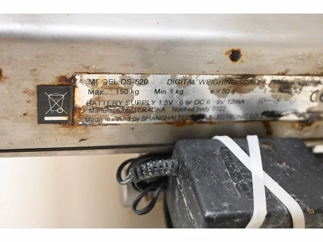 Digi ds-520 waterbestendige digitale weegschaal - afbeelding 4 van  4