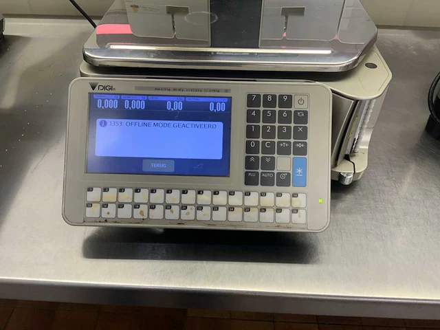 Digi teraoka sm-5500p weegschaal - afbeelding 2 van  7