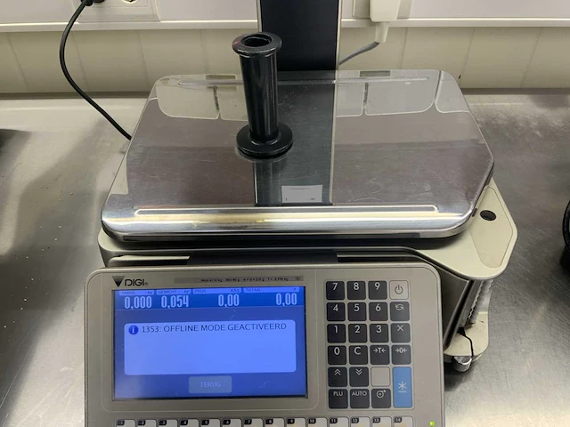 Digi teraoka sm-5500p weegschaal - afbeelding 3 van  7