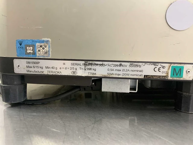 Digi teraoka sm-5500p weegschaal - afbeelding 7 van  7
