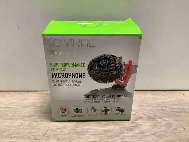 Digipower dp-dm15f microfoon (30x) - afbeelding 2 van  4