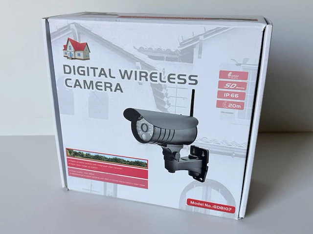 Digital wireless camera. color 20m ip666 - afbeelding 2 van  4