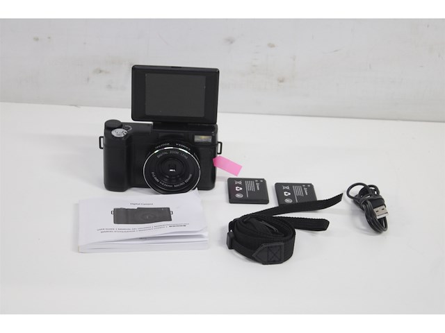 Digitale camera 4k 48mp vlogging camera voor youtube 16x digitale zoom met macro functie - afbeelding 5 van  6