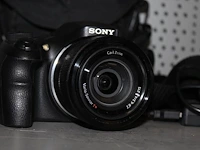 Digitale camera sony dsc-hx300 met accu, acculader en draagtas. - afbeelding 2 van  4