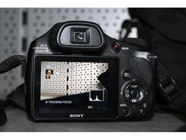 Digitale camera sony dsc-hx300 met accu, acculader en draagtas. - afbeelding 3 van  4