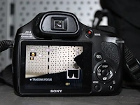 Digitale camera sony dsc-hx300 met accu, acculader en draagtas. - afbeelding 3 van  4