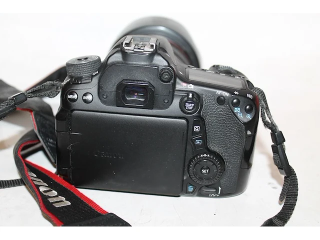 Digitale fotocamera canon eos 70d met zoom lens ef 24-105 mm 1:4 l is usm met doorsnede 77 mm met accu en l... - afbeelding 3 van  4