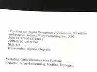 Digitale fotografie voor dummies - afbeelding 3 van  5