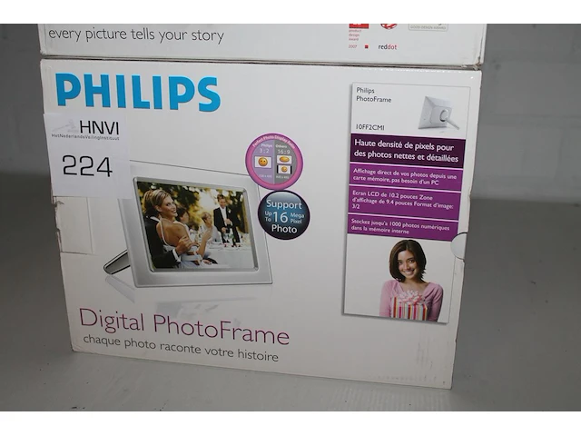 Digitale fotolijst 10ff2cmi in doos. - afbeelding 1 van  1