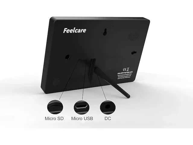 Digitale fotolijst 7inch wifi - afbeelding 3 van  4