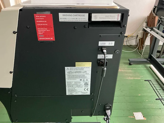 Digitale kleurenprinter/professionele eco-solvent of sublimatieprinter - afbeelding 4 van  24