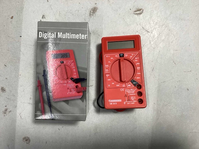 Digitale multimeter (2x) - afbeelding 2 van  2